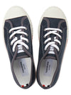 Men's RWB Sole Cotton Low Top Sneakers Navy - THOM BROWNE - BALAAN 3