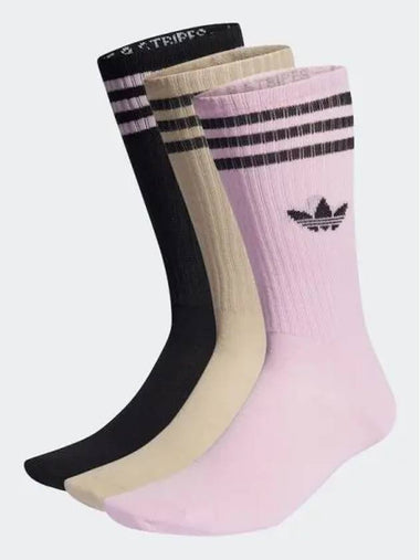 Solid Crew Socks 3P Domestic Product GQDO23090468341 - ADIDAS - BALAAN 1