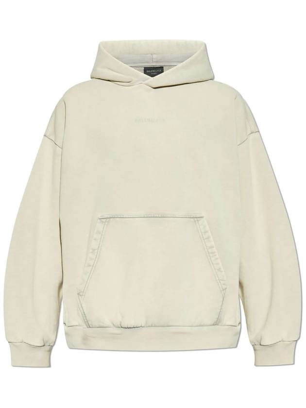 BALENCIAGA MEDIUM FIT HOODIE - BALENCIAGA - BALAAN 1