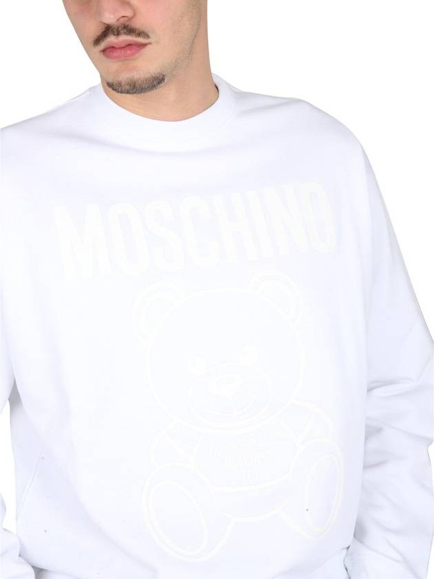 Sweater 17132028 1001 WHITE - MOSCHINO - BALAAN 5