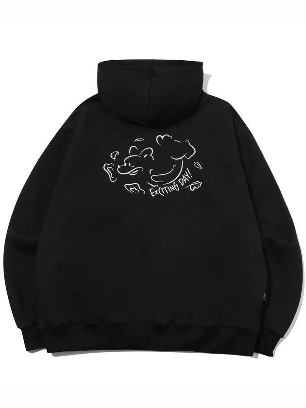 Exciting Day Embroidered Hoodie Black - CPGN STUDIO - BALAAN 4