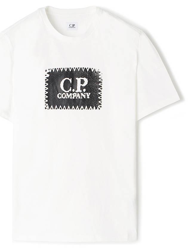 CP Company chest logo patch short sleeve 12CMTS042A - CP COMPANY - BALAAN 1