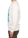 Graphic Print Sweatshirt White - CP COMPANY - BALAAN 5