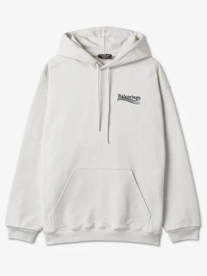 Political Campaign Medium Fit Hoodie White - BALENCIAGA - BALAAN 2