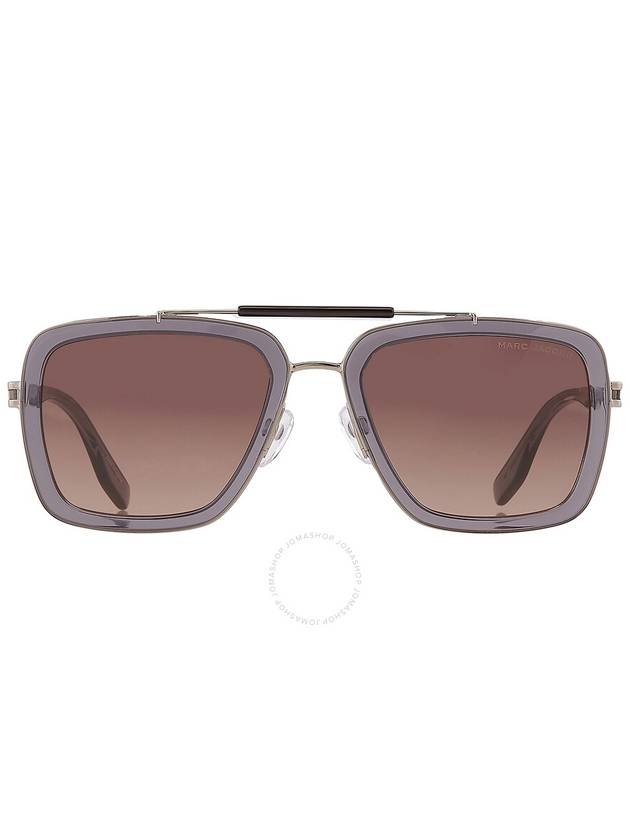 Marc Jacobs Brown Shaded Navigator Men's Sunglasses MARC 674/S 0KB7/HA 55 - MARC JACOBS - BALAAN 1