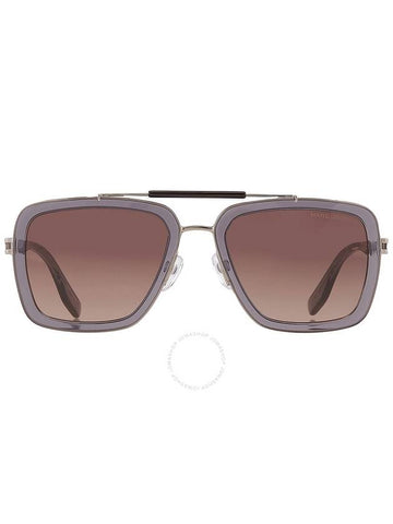 Marc Jacobs Brown Shaded Navigator Men's Sunglasses MARC 674/S 0KB7/HA 55 - MARC JACOBS - BALAAN 1