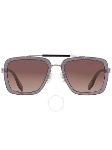 Marc Jacobs Brown Shaded Navigator Men's Sunglasses MARC 674/S 0KB7/HA 55 - MARC JACOBS - BALAAN 1