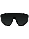 Eyewear Oversized Frame Sunglasses Black - PRADA - BALAAN 3