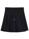 Women's Adina Golf Skirt Skirt Black - J.LINDEBERG - BALAAN 2