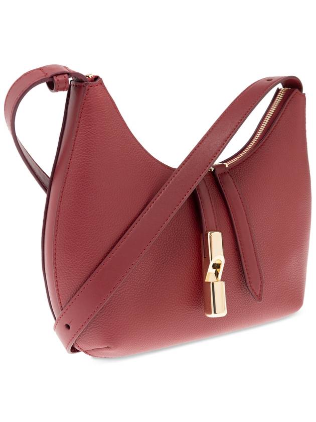 Furla Shoulder Bag Goccia Small, Women's, Burgundy - FURLA - BALAAN 4