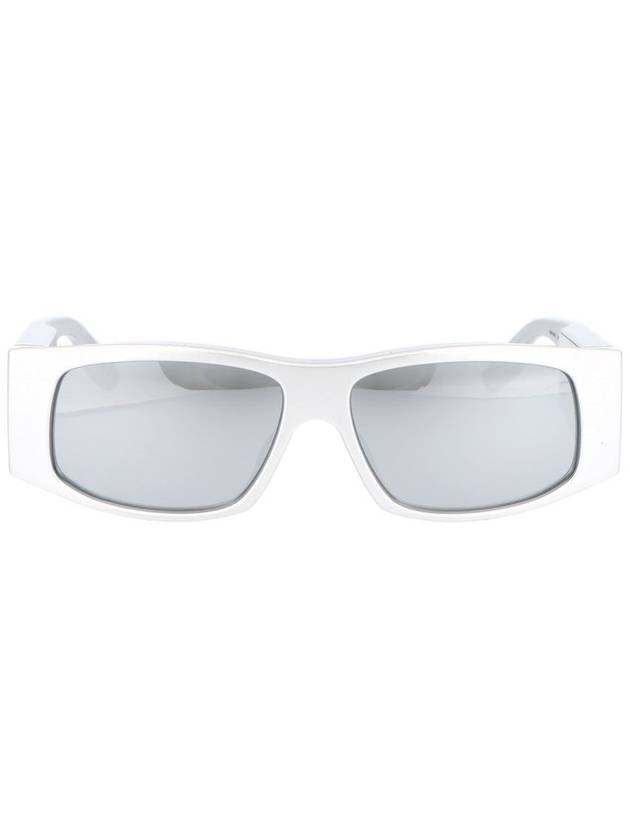 Eyewear LED Frame Sunglasses 621649 T0003 1402 Silver - BALENCIAGA - BALAAN 2