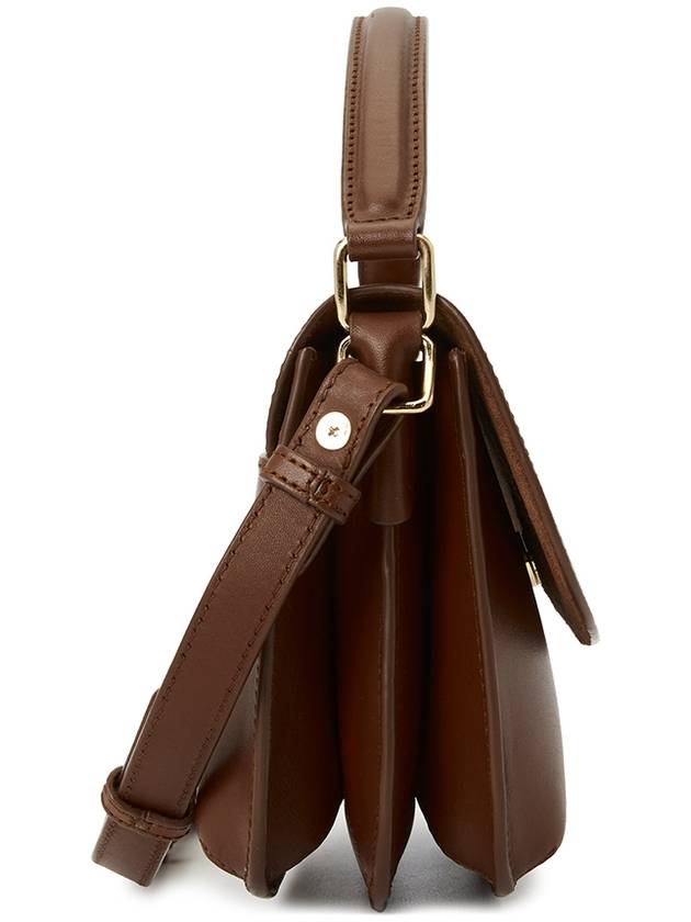 Sara Mini Shoulder Bag Nut Brown - A.P.C. - BALAAN 4