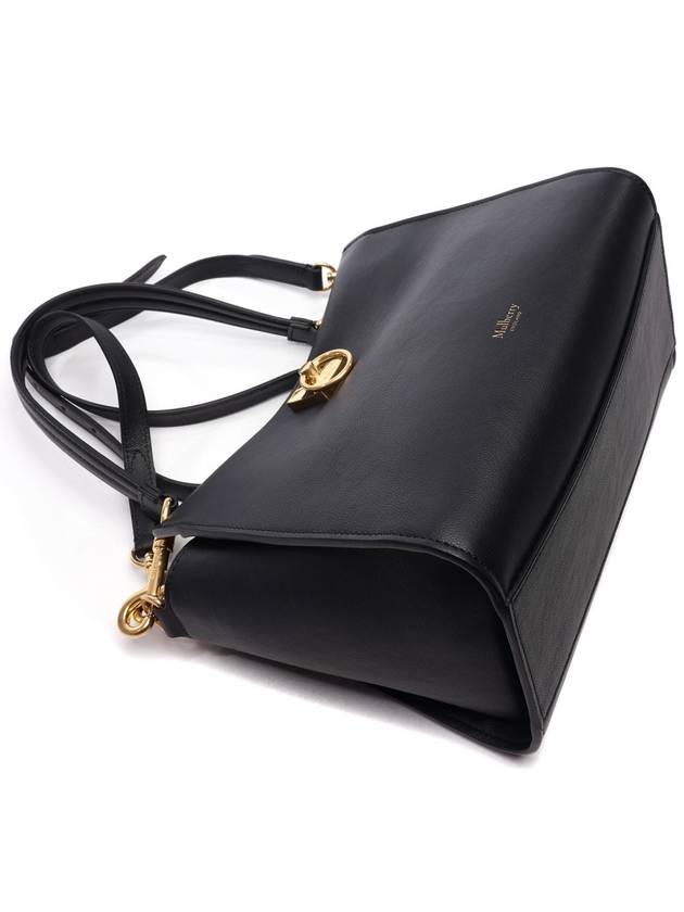 Iris Small Leather Shoulder Bag Black - MULBERRY - BALAAN 6