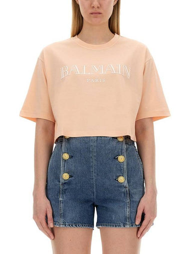 Balmain T-Shirt With Logo - BALMAIN - BALAAN 1