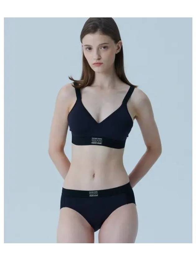 UNDERWEAR New Heritage Label Point Banding Bra FI4BAG1441FBLK - FILA - BALAAN 1