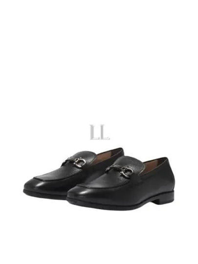 Men's Gancini Loafer Black - SALVATORE FERRAGAMO - BALAAN 2