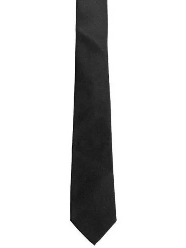 Silk Tie Black - SALVATORE FERRAGAMO - BALAAN 2