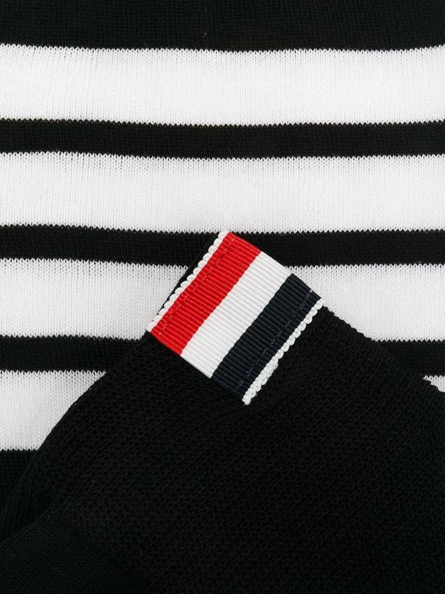 Men's Diagonal Light Weight Midi Socks Navy - THOM BROWNE - BALAAN 3