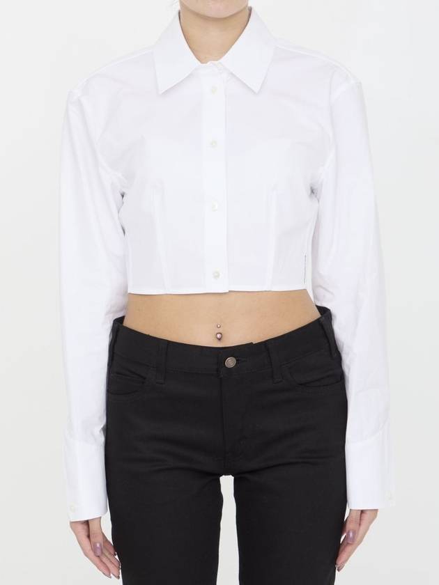 Shirt 8316821 1WC2241880 100 WHITE - ALEXANDER WANG - BALAAN 2