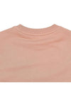 Logo Print Cotton Sweatshirt Rose - A.P.C. - BALAAN 8