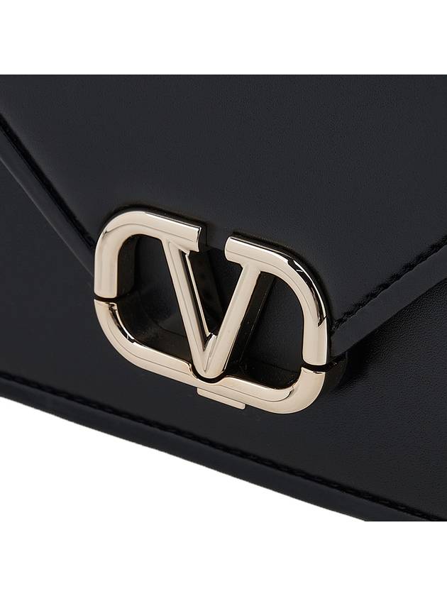 Garavani Letter Small Shoulder Bag Black - VALENTINO - BALAAN 7