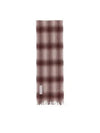 Resolution Check Wool Scarf Brown - OUR LEGACY - BALAAN 1