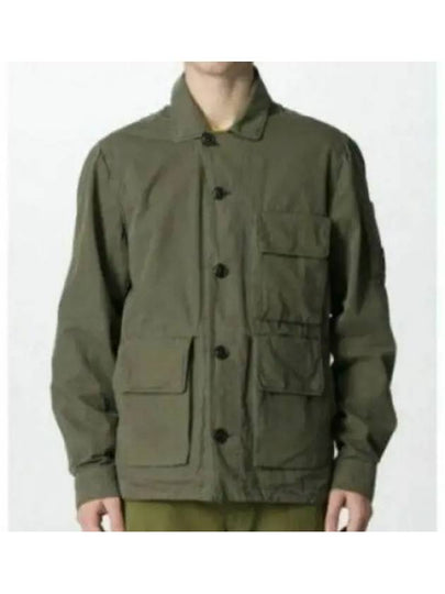 Microreps Diamond Peach Jacket Green - CP COMPANY - BALAAN 2