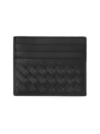 Intrecciato Card Wallet Black - BOTTEGA VENETA - BALAAN 2