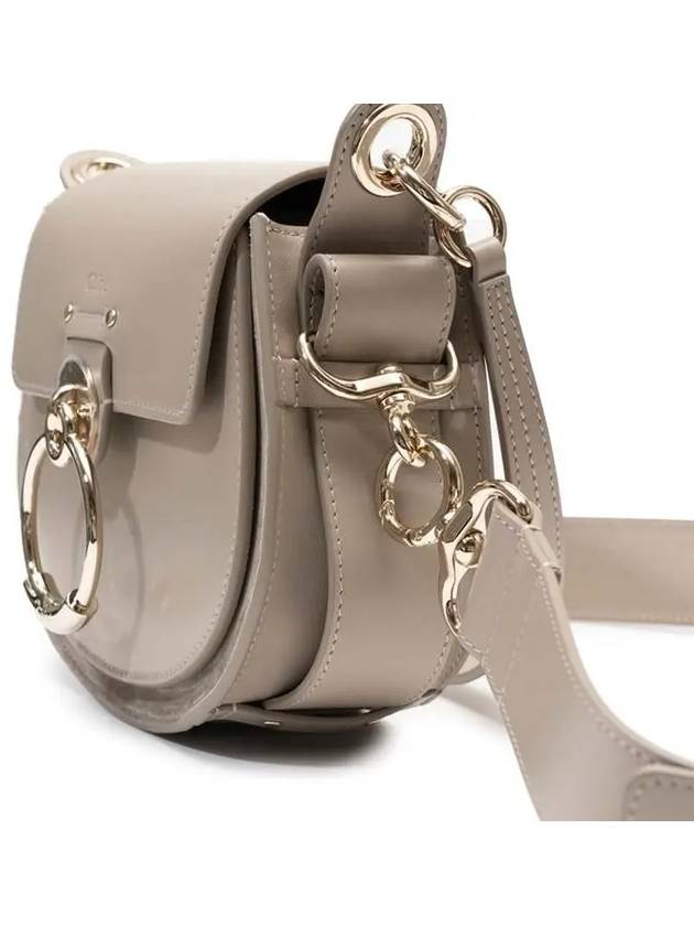 Tess Small Shoulder Bag Black Motty Grey - CHLOE - BALAAN 5