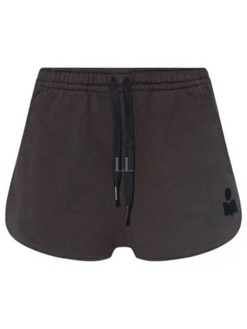 Mipha SH0022FA A1M07E 02FK logo banding short pants - ISABEL MARANT - BALAAN 1