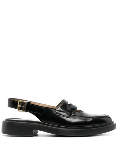 Leather Slingback Penny Loafer FFF172AL0043 - THOM BROWNE - BALAAN 1