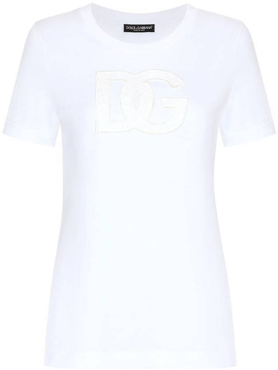 long sleeve t-shirt F8M68Z GDB9OW0800 WHITE - DOLCE&GABBANA - BALAAN 2