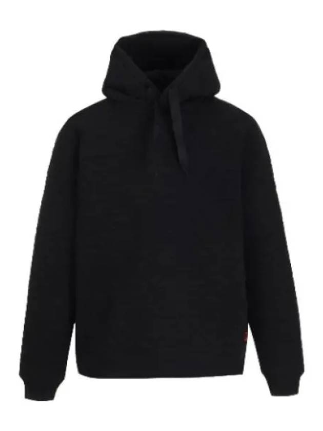 Logo Strap Quilted Regular Fit Hooded Sweatshirt Hoodie - HUGO BOSS - BALAAN 1