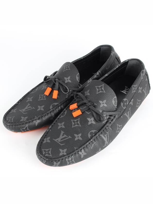 LV Driver Moccasin Black 9 280 - LOUIS VUITTON - BALAAN 1