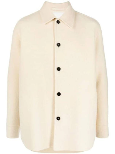 Button Up Long Sleeve Shirt Jacket J23BN0006J40020 - JIL SANDER - BALAAN 1