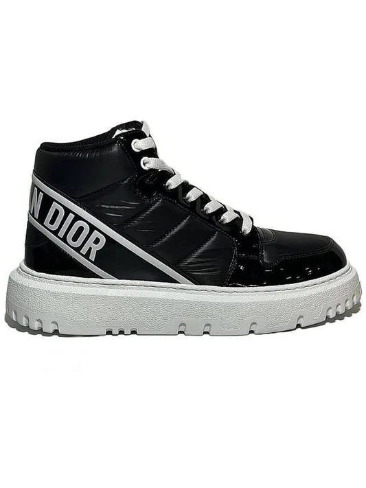 KCK315 NYF900 Quilted High Top Sneakers - DIOR - BALAAN 1
