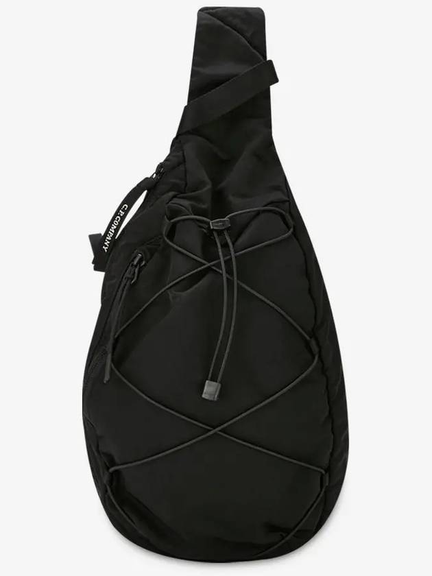 Nylon B Cross Bag Black - CP COMPANY - BALAAN 4