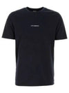 24/1 Jersey Garment Dyed Logo Short Sleeve T-Shirt Navy - CP COMPANY - BALAAN 2