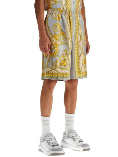 silk bermuda shorts 'cup of - VERSACE - BALAAN 2