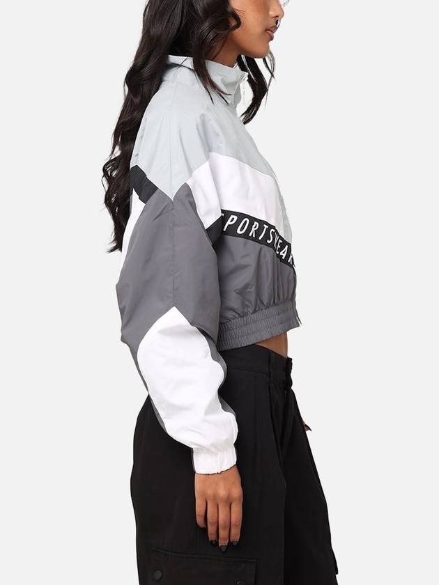 Women's Sportswear Woven Track Jacket Iron Grey - NIKE - BALAAN 4