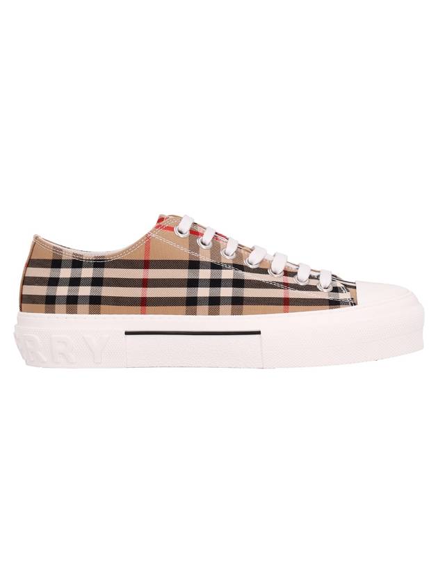 Vintage Check Cotton Sneakers Archive Beige - BURBERRY - BALAAN 2