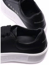 Deck Plimsol Leather Low Top Sneakers Black - ALEXANDER MCQUEEN - BALAAN 7