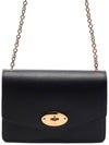 Darley Small Classic Chain Shoulder Bag Black - MULBERRY - BALAAN 3