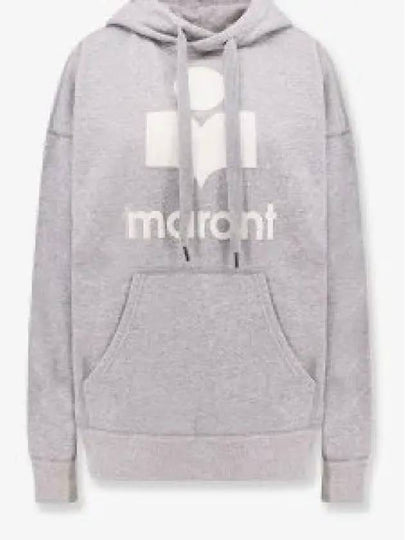 Mansel Logo Hoodie Faded Grey - ISABEL MARANT - BALAAN 2