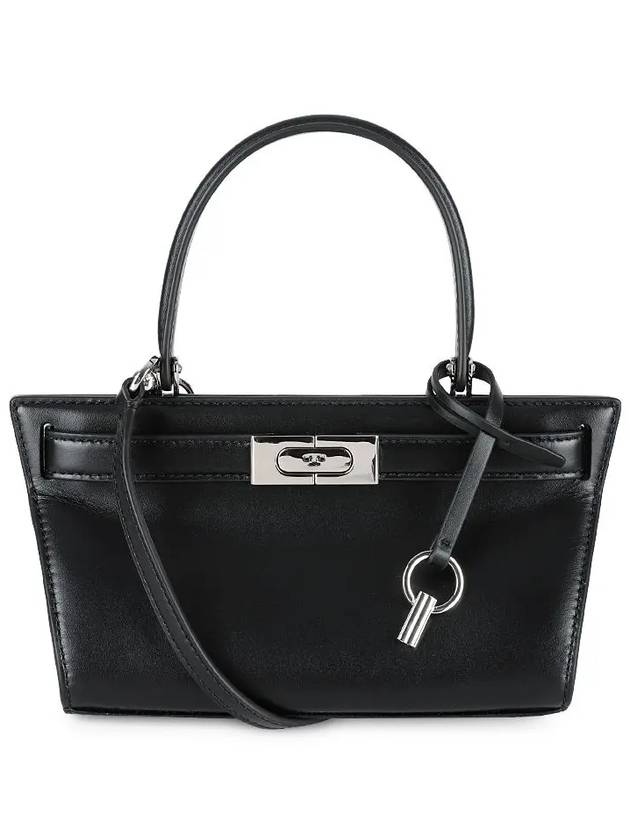 Petite Lee Radziwill Cat Eye Tote Bag Black - TORY BURCH - BALAAN 3