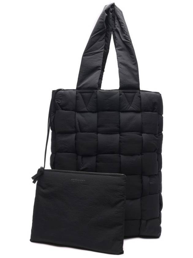 Padded Tote Bag Black - BOTTEGA VENETA - BALAAN 1