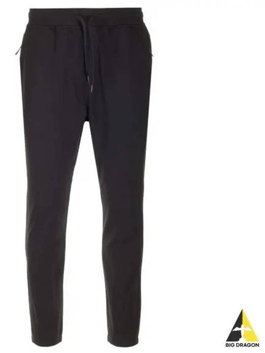 Metropolis Stretch Fleece Track Pants Black - CP COMPANY - BALAAN 2