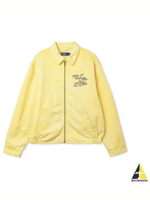 Imbroider chino jacket yellow - POLO RALPH LAUREN - BALAAN 1