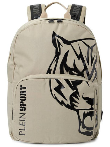 s logo backpack beige - PHILIPP PLEIN SPORT - BALAAN 1