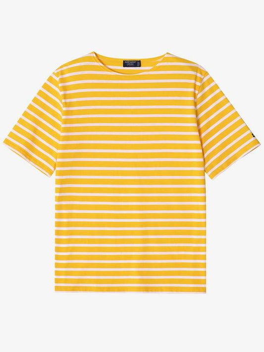 Levain 18 Short Sleeve T-Shirt Yellow - SAINT JAMES - BALAAN 2